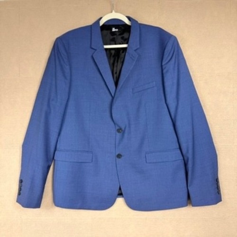 The Kooples Men Blue Blazer Sport Coat Jacket FR 54 US 46 New